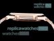 HBF Factory Copy Swiss Patek Philippe New Cubitus 9015 Brown Face Half Rose Gold Watch (5)_th.jpg